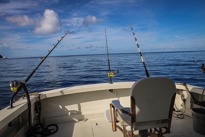 St. Lucia West Coast Boat Cruise with Snorkeling Between Pitons