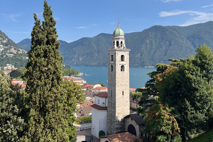 Lugano and Gandria Private Tour with Lake cruise