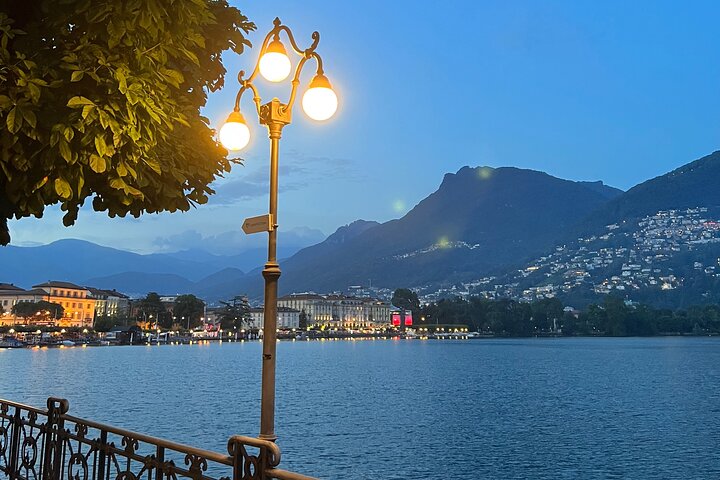 Lugano and Gandria Private Tour with Lake cruise