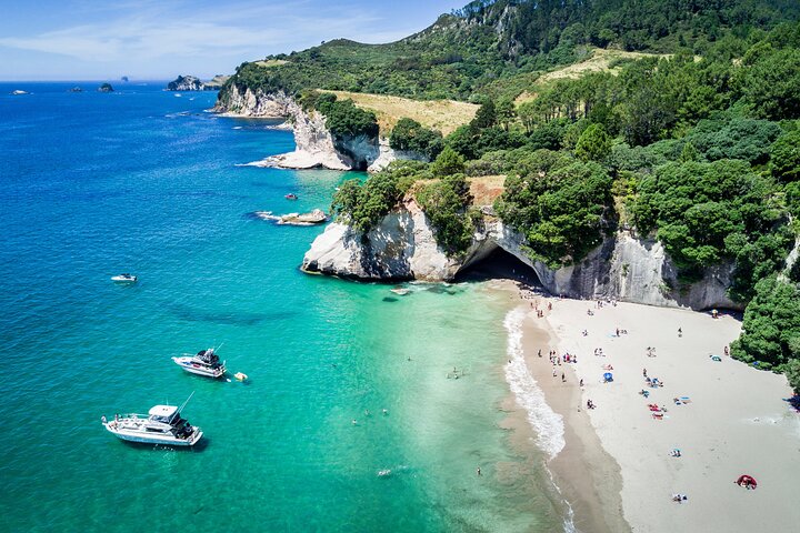 Cathedral Cove & Hot Water Beach Small-Group Tour with Lunch