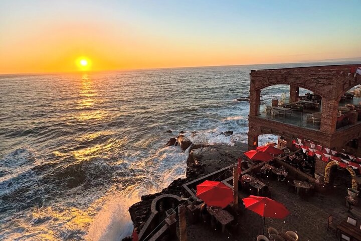 Explore rosarito & cove/ secret places grounded boat