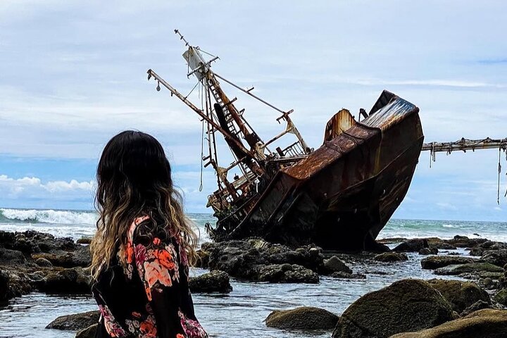 Explore rosarito & cove/ secret places grounded boat