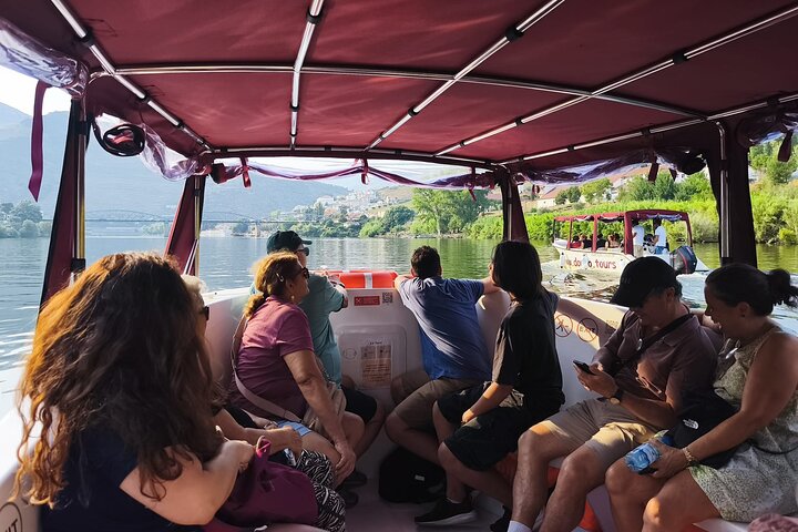 Boat tour 50min through the river Douro in Pinhão