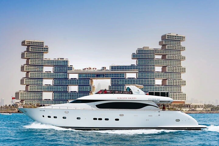 Dubai Marina Luxury Yacht Tour with Optional Breakfast or BBQ