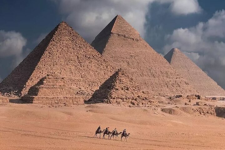 Pyramids, Sphinx & Grand Egyptian Museum , Nile Felucca OR Bazaar