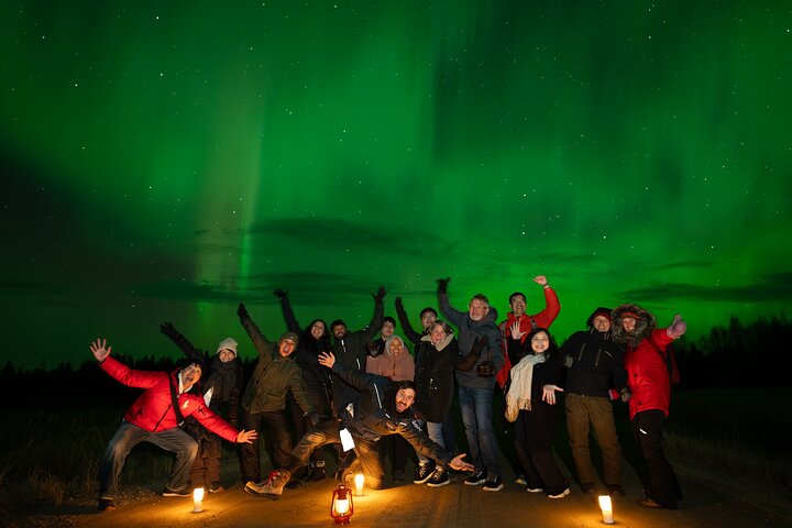 Rovaniemi:%100 Guaranteed Northern Lights Hunting