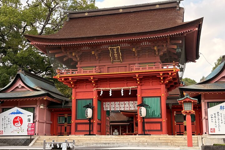 Mt. Fuji Half-Day Private Cultural Tour: Shinkansen Stopover