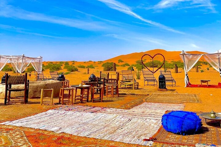 Luxury Desert Camp Experience with Camel Ride & Private Tent