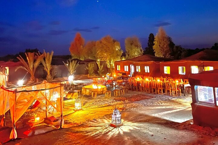 Luxury Desert Camp Experience with Camel Ride & Private Tent