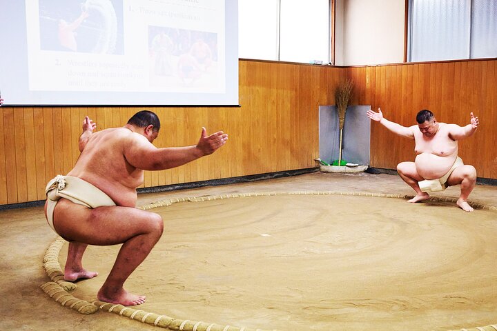 Osaka Sumo Experience with Live Show and Audience Challenge
