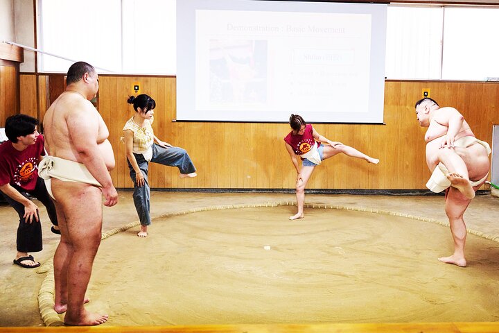 Osaka Sumo Experience with Live Show and Audience Challenge