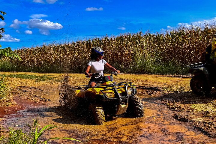 ATV and Waterfall Tour from Hopkins Village