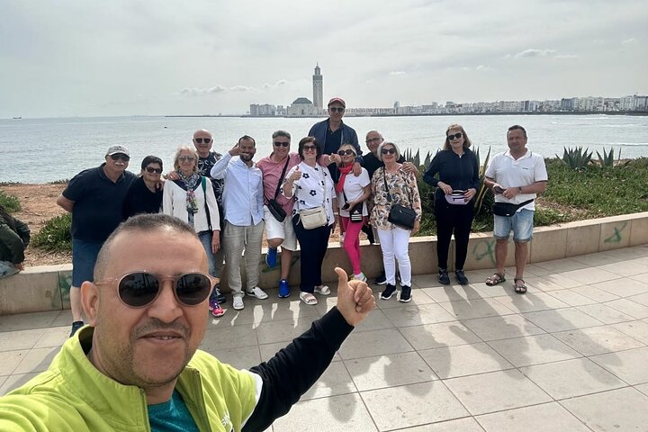 Private Casablanca Tour with Mosque Ticket and pickup from Cruise