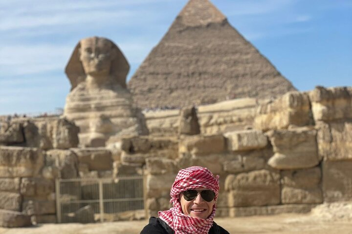 Best of Cairo Private Giza Pyramids, Sphinx and Grand Museum Tour