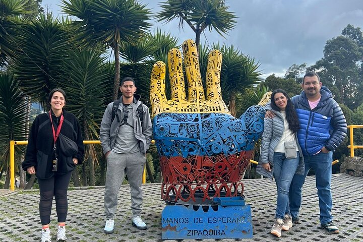From hotel Gastronomic Zipaquira and salt cathedral (group tour)
