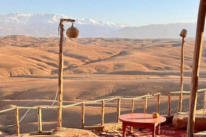 Agafay Desert Dinner, Camel Ride, Fire Show & Traditional Music