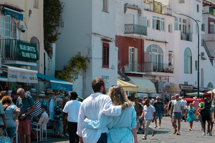 Capri Private Boat Tour from Sorrento, Positano or Amalfi