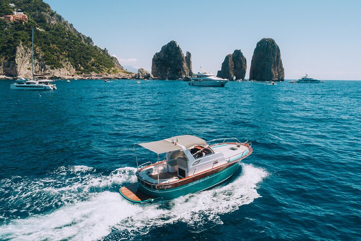 Capri Private Boat Tour from Sorrento, Positano or Amalfi