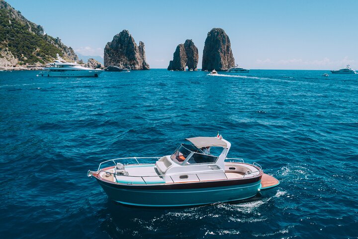 Capri Private Boat Tour from Sorrento, Positano or Amalfi