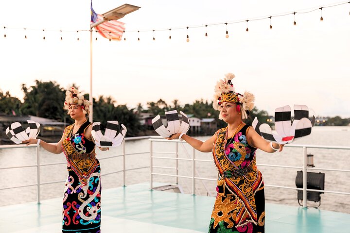 Kuching Royal Cruise Sunset Culture Show and Optional Dinner