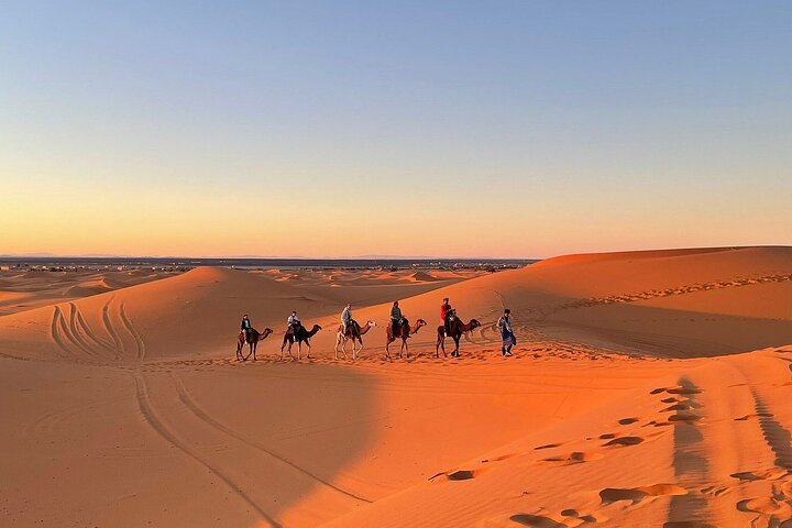 Camel Trekking & 1 Night in Merzouga Desert Camp