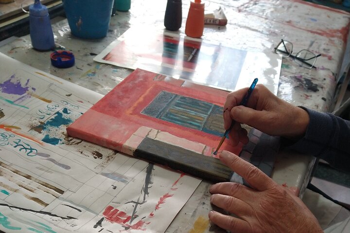 One Painting in One Day, Doors of San Miguel