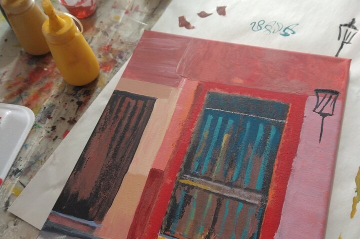 One Painting in One Day, Doors of San Miguel