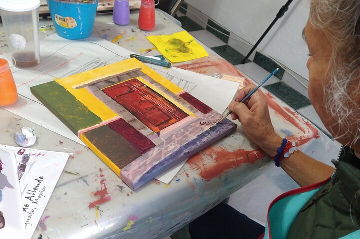 One Painting in One Day, Doors of San Miguel