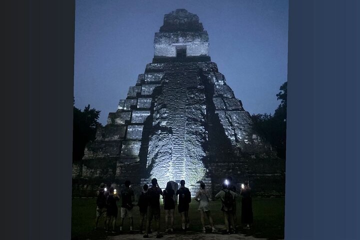 Full Day Tikal Sunrise Tour from Flores and Archaeological Tour