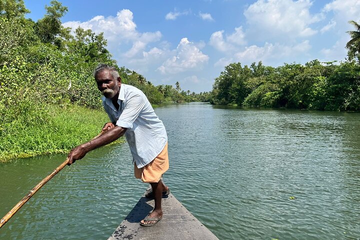 Full Day Backwater Village Punting Boat Cruise