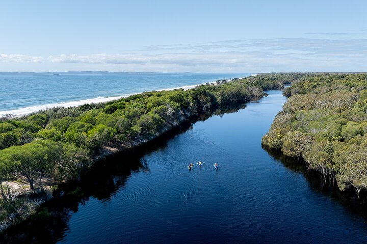 Bribie Island 4WD Kayak and WWII Bunker Tour
