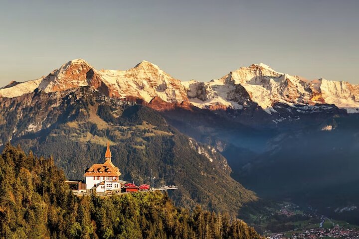 From Basel: Premium Panoramic train, Lucerne & Interlaken Tour