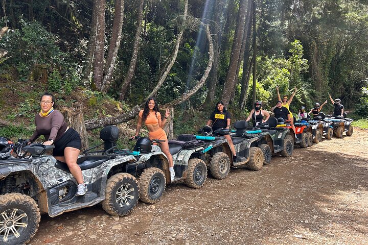 Medellin : Off-Road Adventure in ATV, Quad-Adrenalin-waterfall