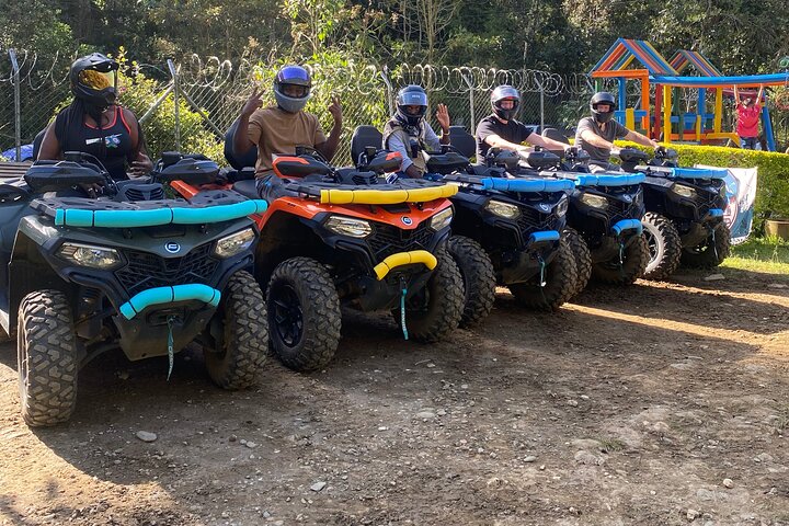 Medellin : Off-Road Adventure in ATV, Quad-Adrenalin-waterfall