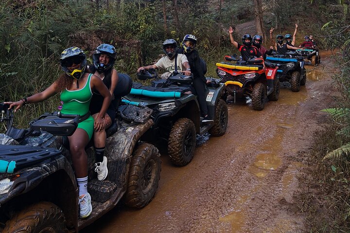 Medellin : Off-Road Adventure in ATV, Quad-Adrenalin-waterfall