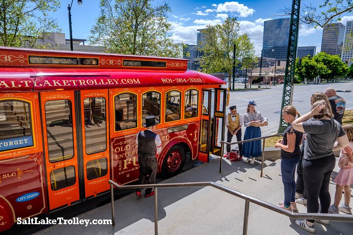 Salt Lake City Trolley Tour with Characters & Stories