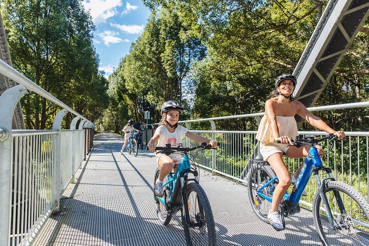 E-Bike Hire Northern Rivers Rail Trail, with Return Transport