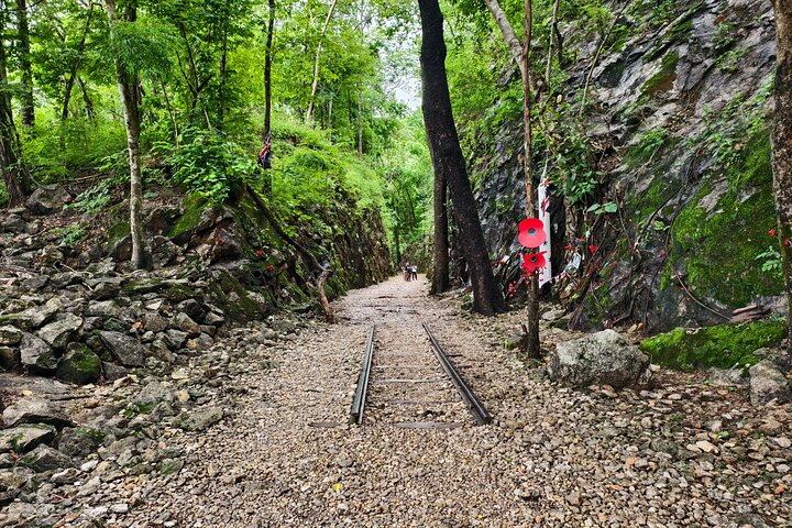 Private Erawan Waterfall & Death Railway Tour from Kanchanaburi