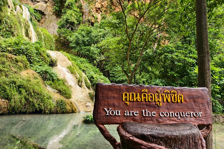 Full Day Kanchanaburi Erawan Waterfall and Historical Sites Tour