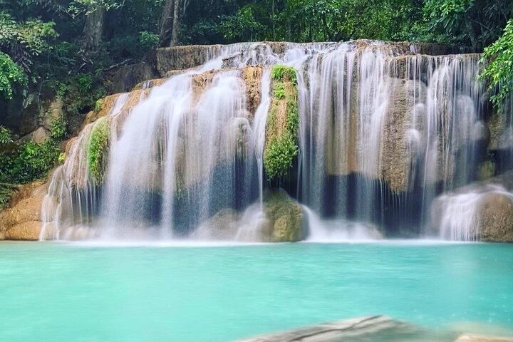 Full Day Kanchanaburi Erawan Waterfall and Historical Sites Tour