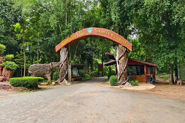 Private Erawan Waterfall & Death Railway Tour from Kanchanaburi