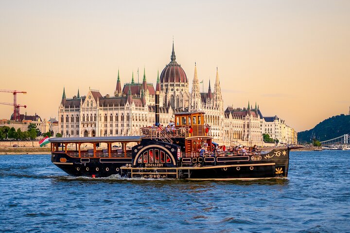 Budapest Paddle Steamer Danube Cruise with Tokaj & Audio Guide