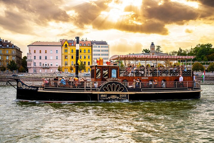 Budapest Paddle Steamer Danube Cruise with Tokaj & Audio Guide
