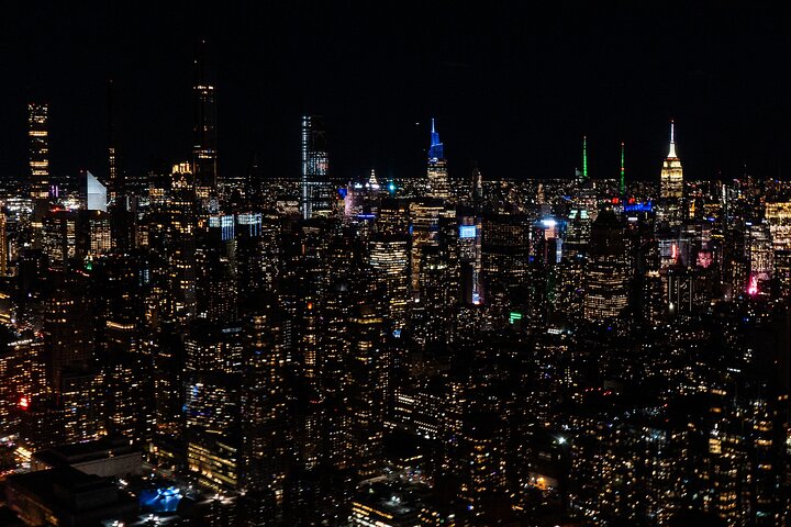New York City Night Lights Helicopter Tour from New Jersey