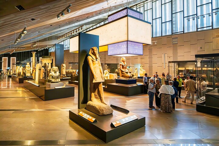 Cairo By Big Bus full day From Hurghada (Pyramids-sphinx-Egyptian Museum-Lunch)