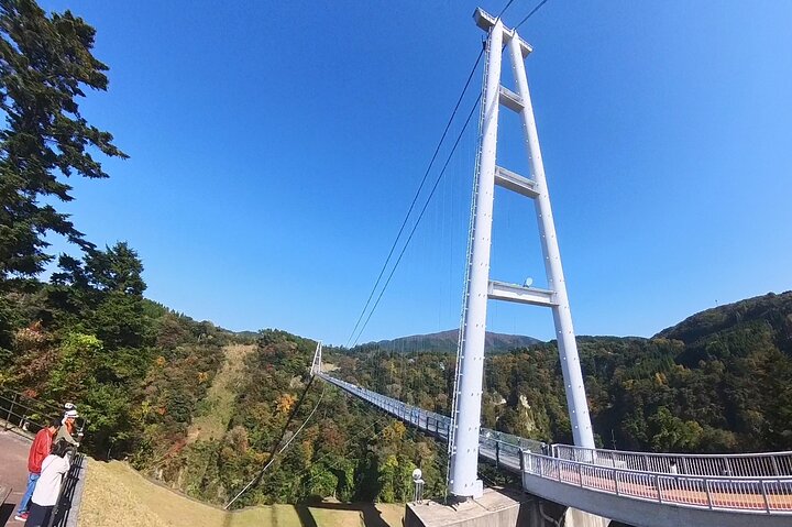 Beppu Luxury Nature Escape: Highland Walk Sky Bridge and Yufuin