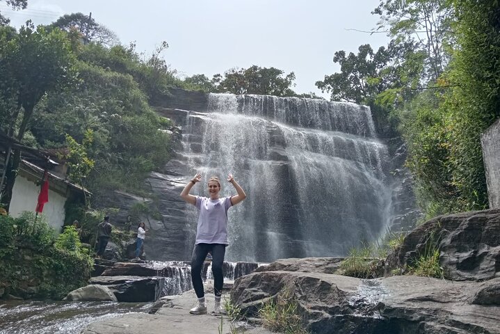Nuwara Eliya 2 Tea Factory Tea Test &Pick 2 Waterfalls Nature Day