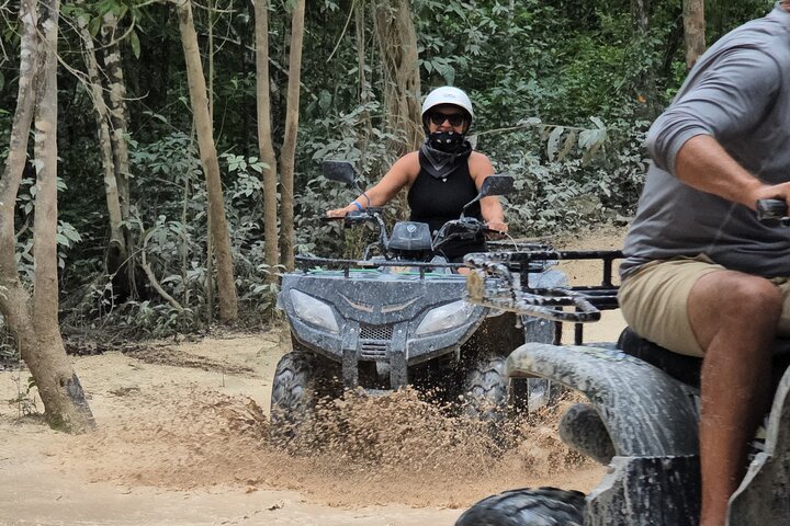 Jade Caverns and Mayan Village Cozumel ATV TOUR