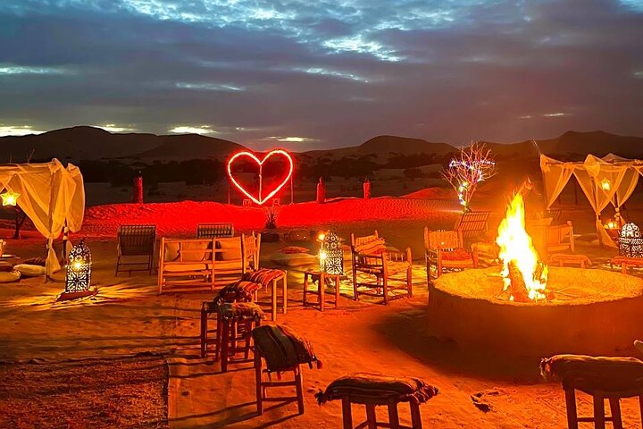 Luxury Desert Camp Experience with Camel Ride & Private Tent
