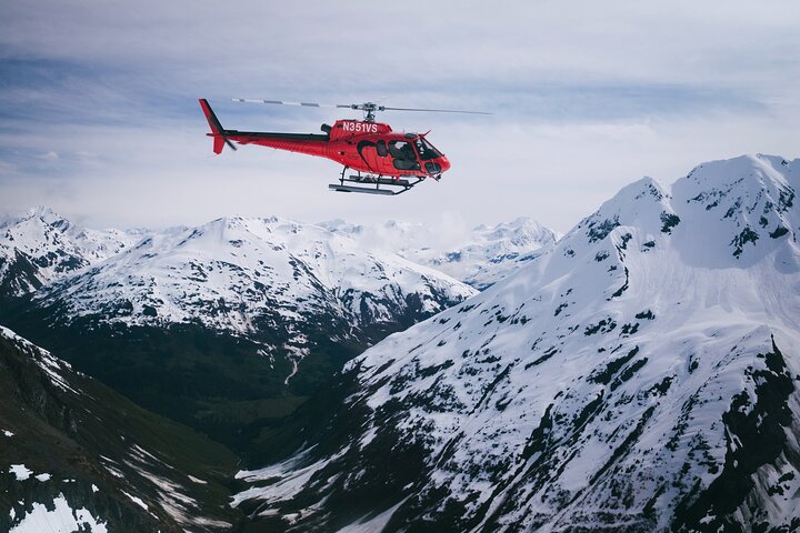 Anchorage Helicopter Glacier Dogsledding Tour